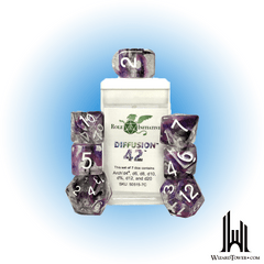 SET OF 7 DICE: DIFFUSION FORTY TWO